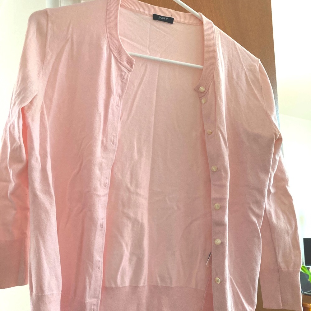 Jcrew light pink sweater